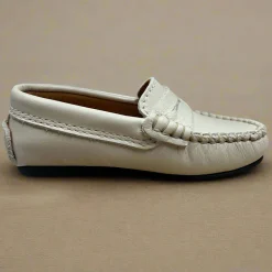 Atlanta Mocassin Atlanta Moccasin Boy's and Girl's Originals 032 Penny Loafer - Sand Smooth Sale