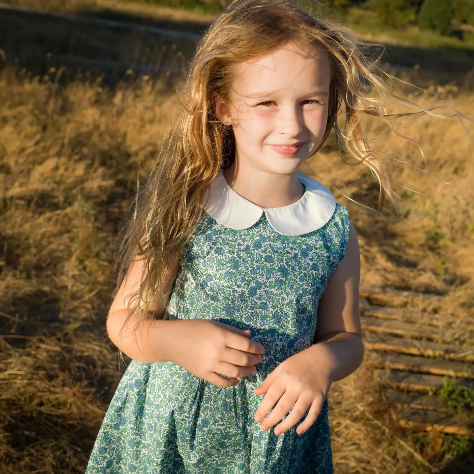 Beet World Herbie Dress, Sea Green Outlet