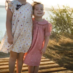 Beet World Selah Dress, Pink Polka Dot Best