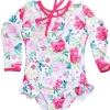 Blueberry Bay Bavaro Floral Swimsuit Clearance