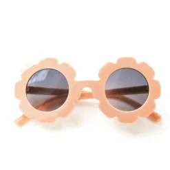 Blueberry Bay Flower Sunglasses, Blush Fashion