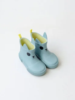 BOXBO Girl's Kerran Rain Boot, Platinum Sale