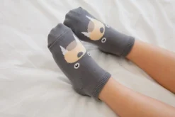 Eva & Elvin Grey Walrus Socks Best