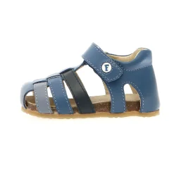 Falcotto Boy's Alby Sandals - Azure / Navy / Celeste Fashion