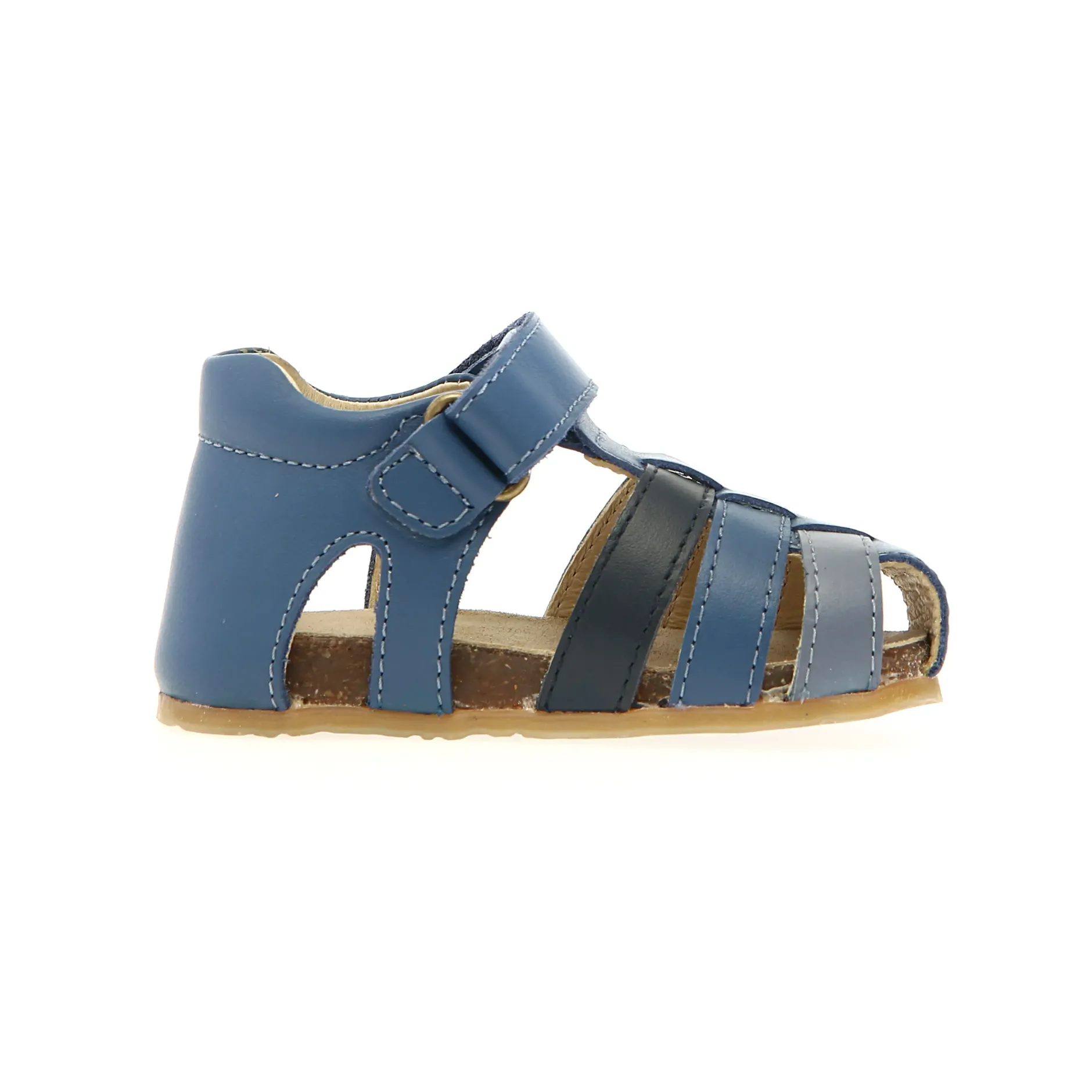 Falcotto Boy's Alby Sandals - Azure / Navy / Celeste Fashion