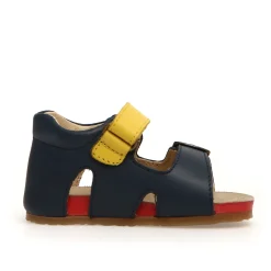 Falcotto Boy's Bea Sandals - Navy/Red Discount