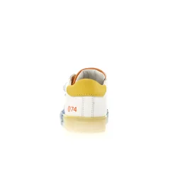 Falcotto Boy's Salazar 3 Vl Casual Shoes - White / Yellow / Oltremare Online