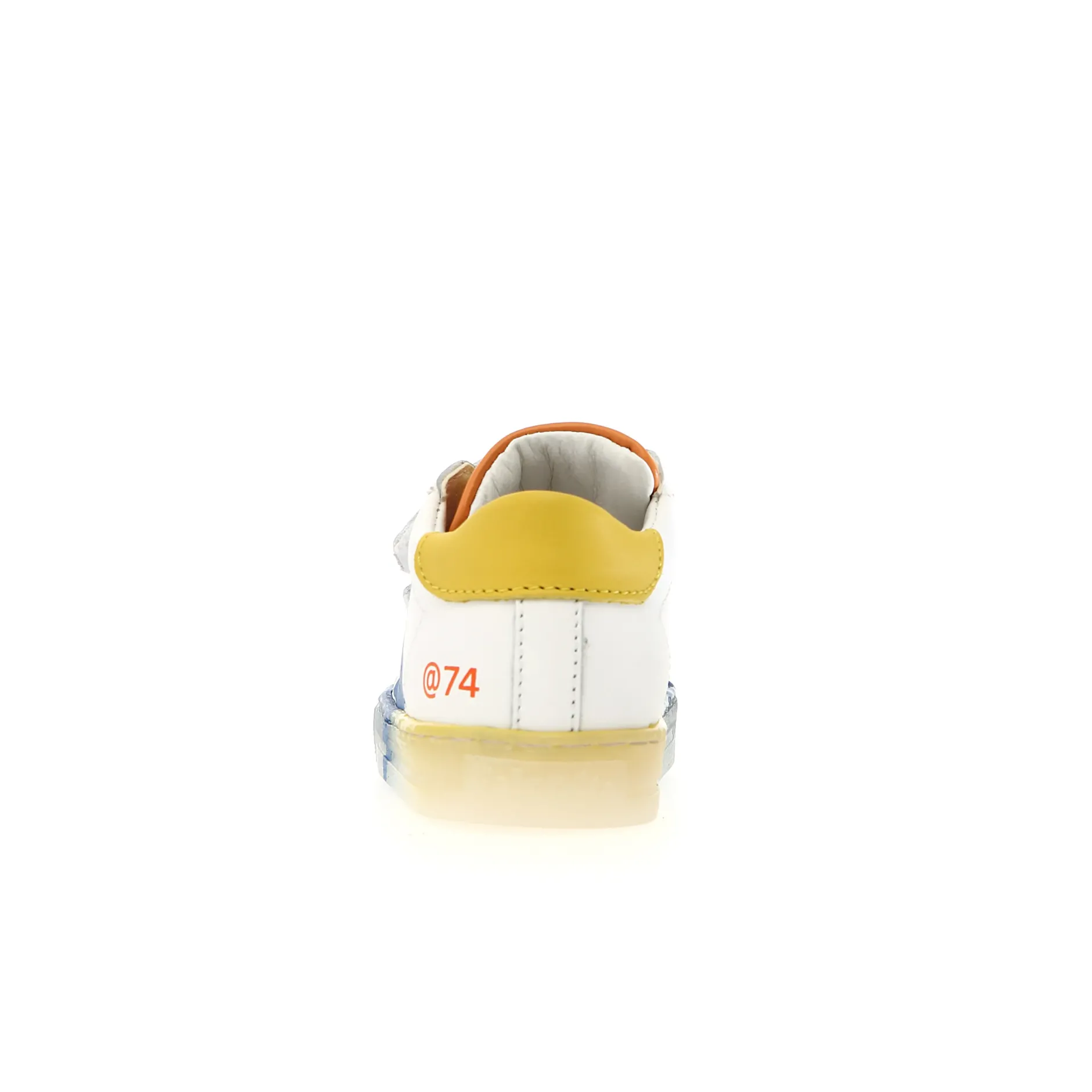 Falcotto Boy's Salazar 3 Vl Casual Shoes - White / Yellow / Oltremare Online
