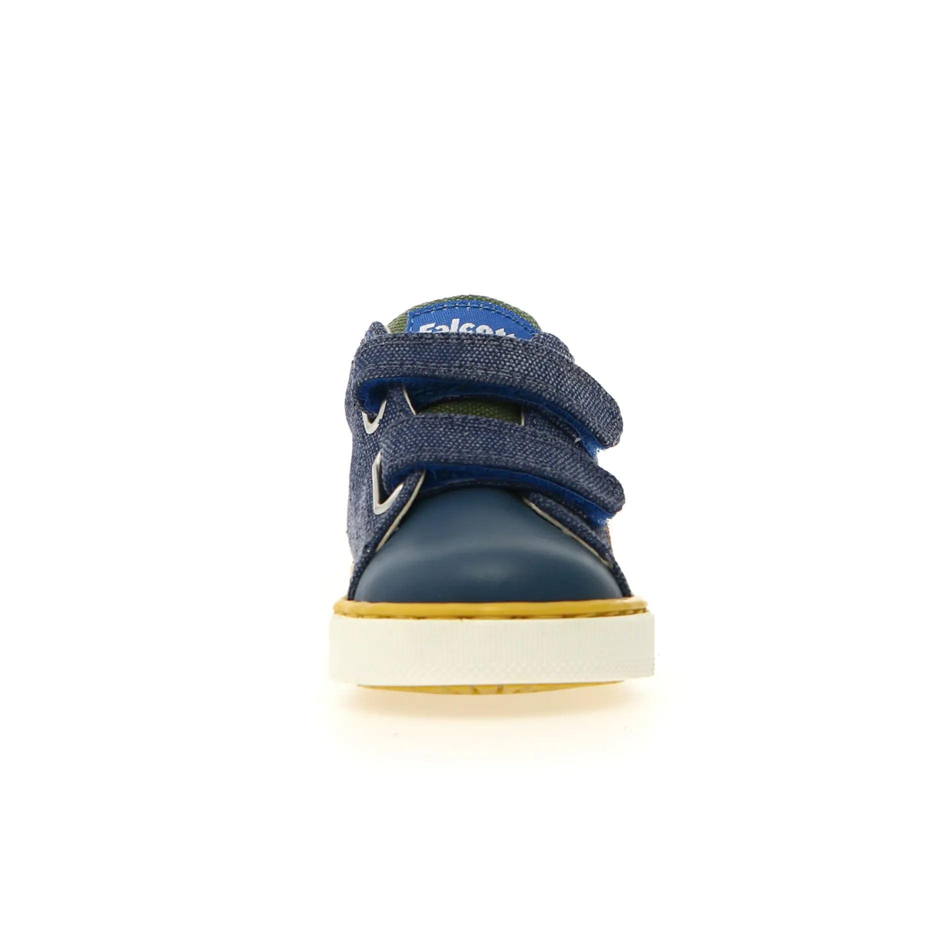 Falcotto Boy's Salazar 3 Vl Casual Shoes - Azure / Yellow / Orange Discount
