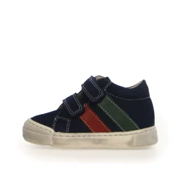 Falcotto Gazer Vl Boy's Casual Shoes - Navy/Green Bottle Fashion