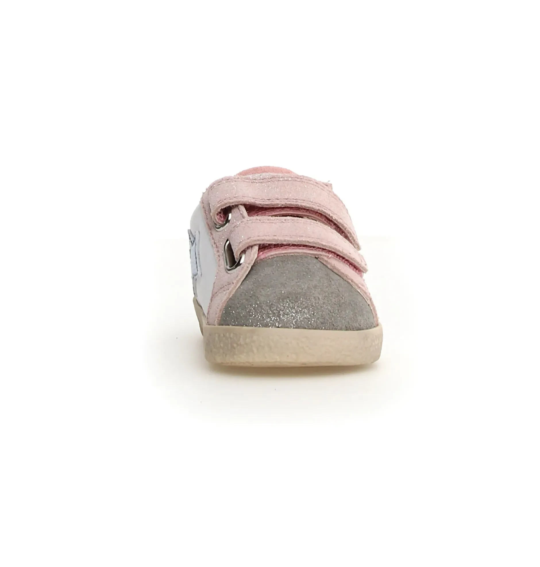 Falcotto Girl's Alnoite 2 Vl Casual Shoes - Metallic Silver / White / Cipria Outlet