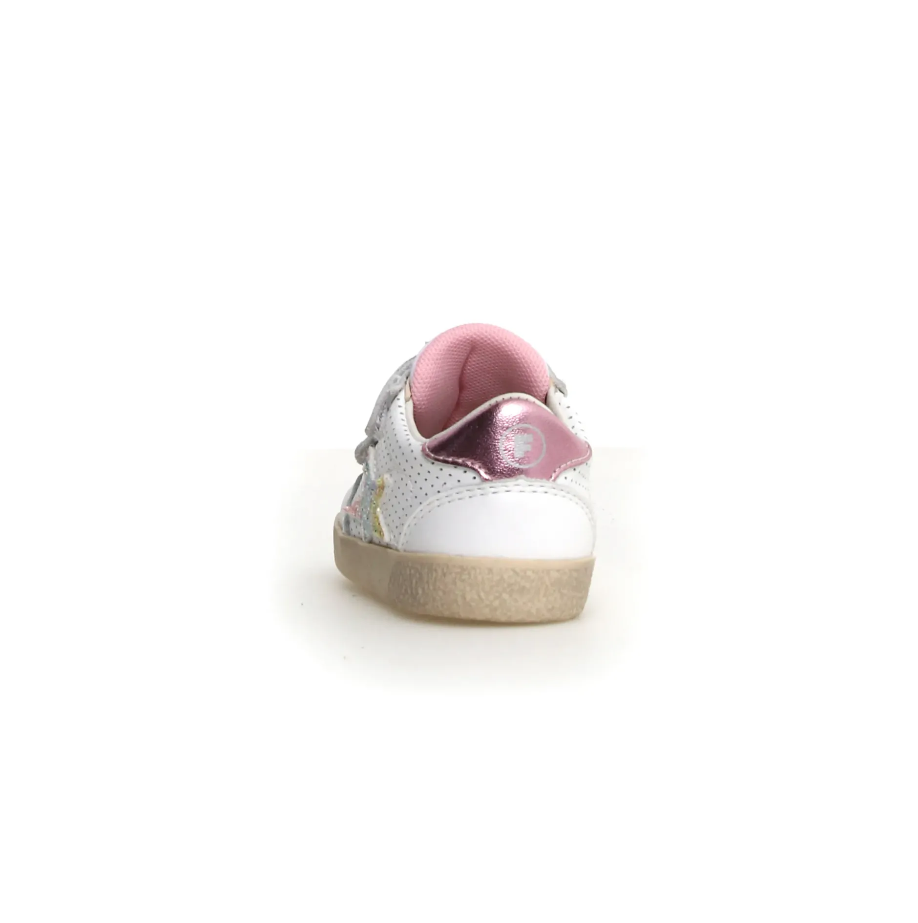 Falcotto Girl's Alnoite Low 2 Vl Casual Shoes - White / Pink Discount