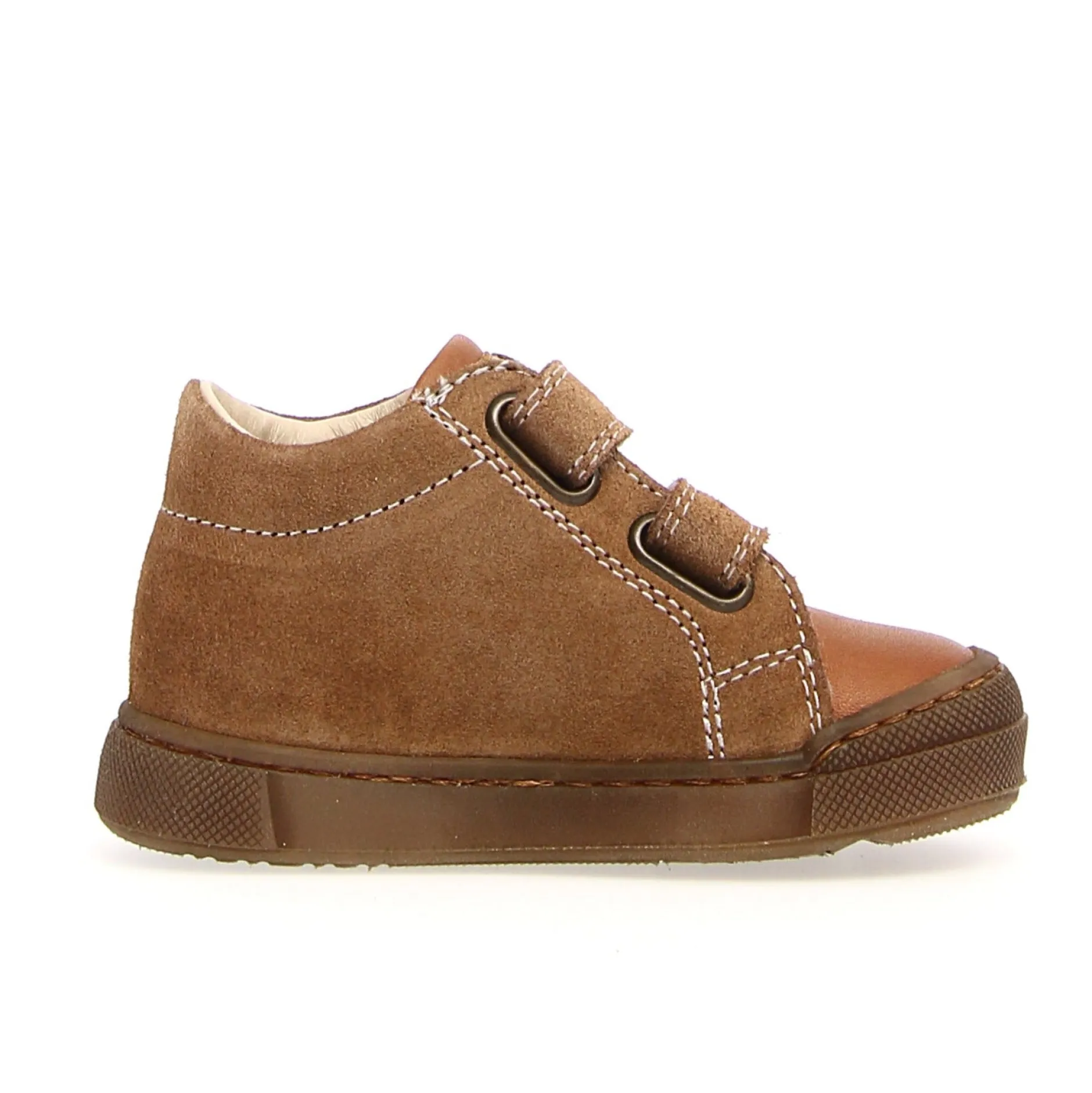 Falcotto Girl's and Boy's Gazer Vl Fashion Sneakers, Cognac Brown Clearance
