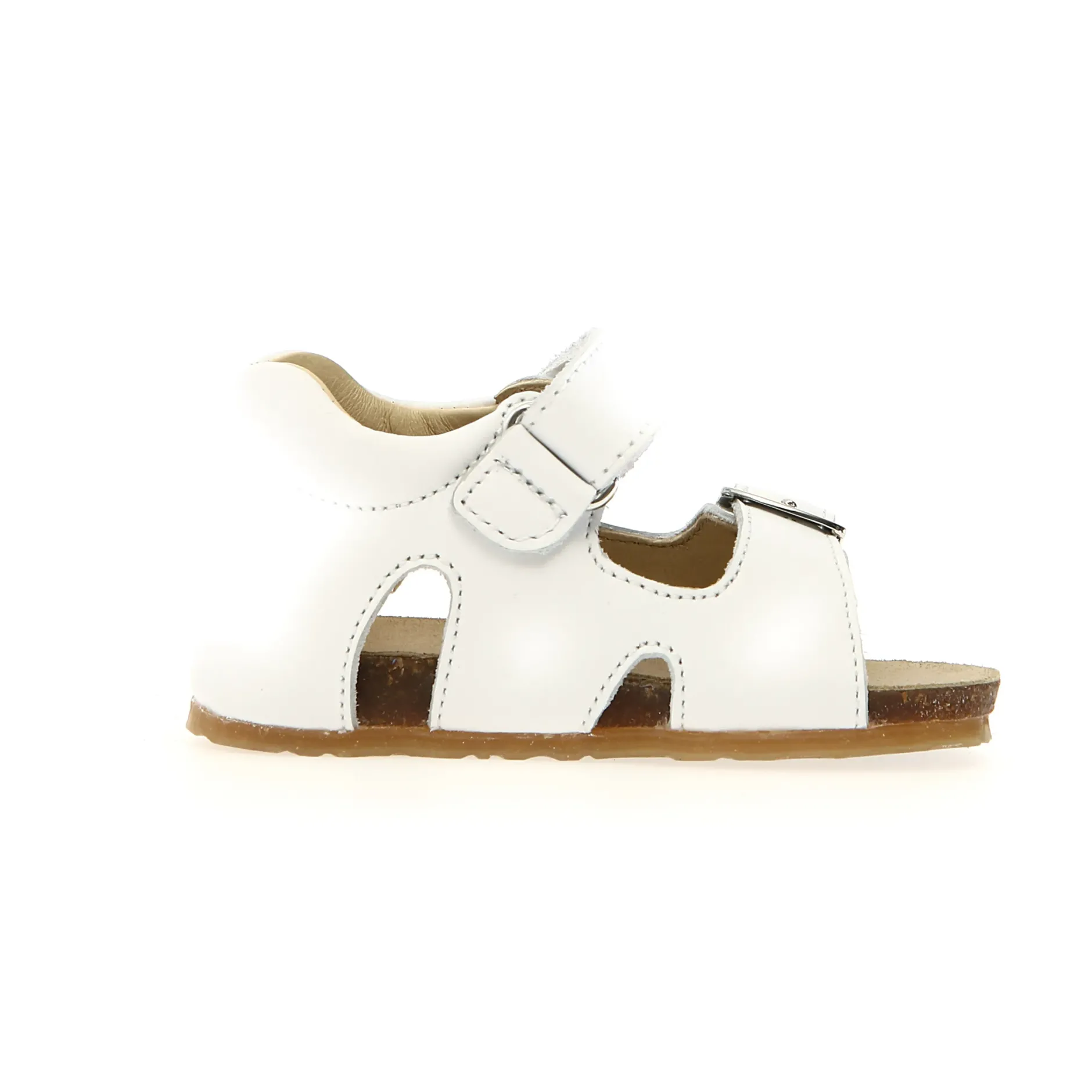 Falcotto Girl's Aryl Sandals - White / Pink Hot