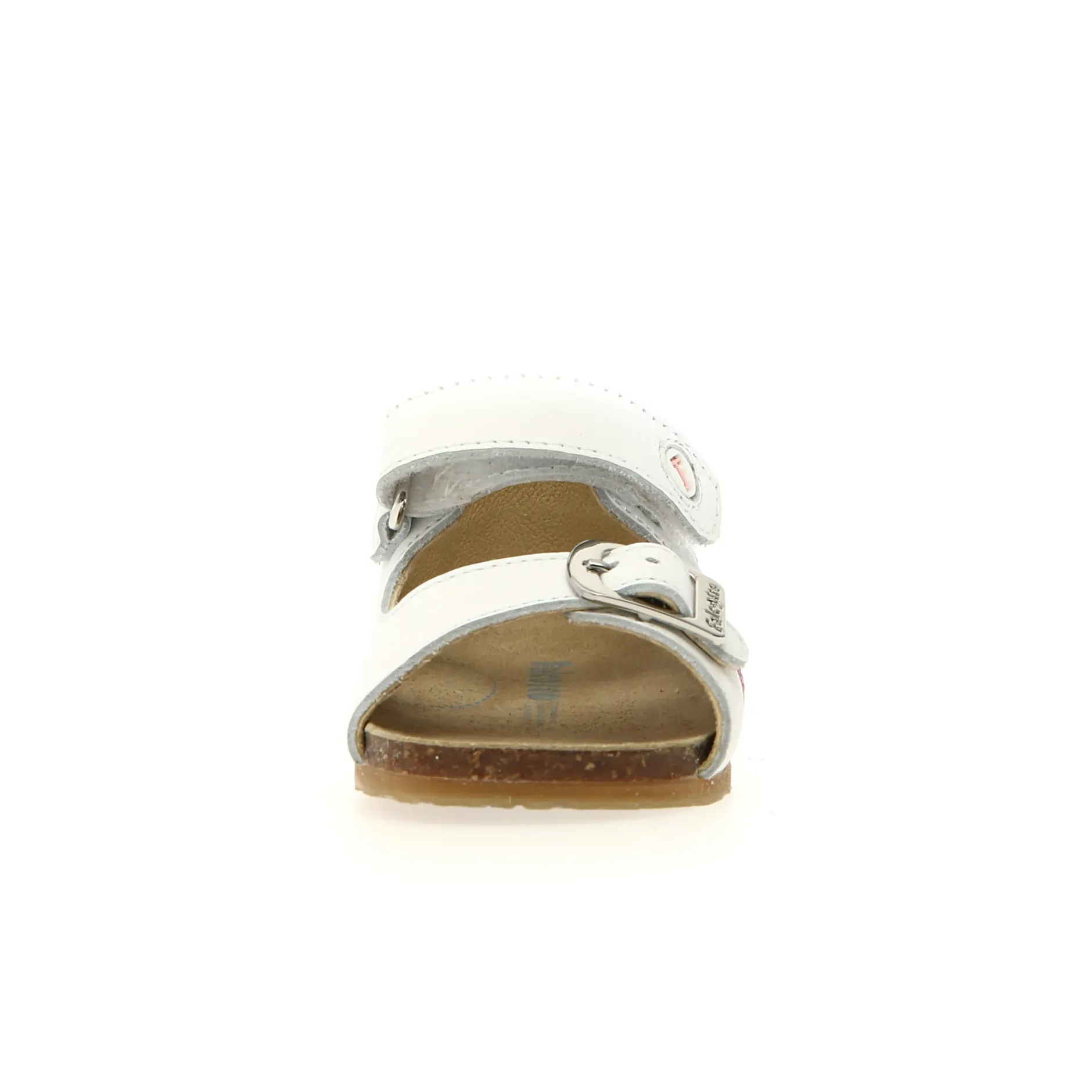 Falcotto Girl's Aryl Sandals - White / Pink Hot