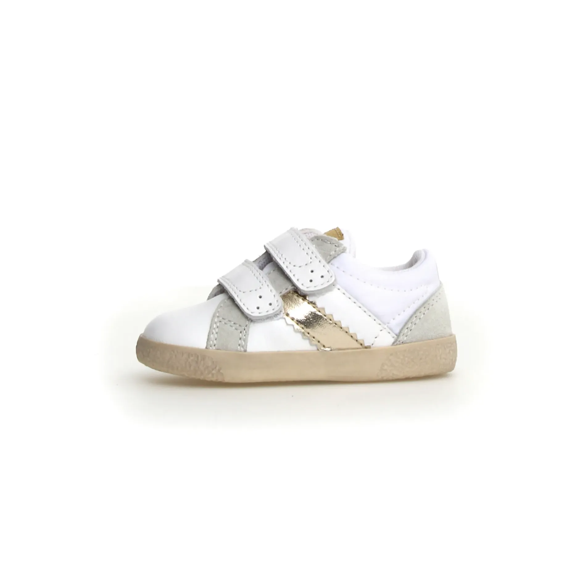 Falcotto Girl's Kilde Low Vl Casual Shoes - White / Platinum Outlet
