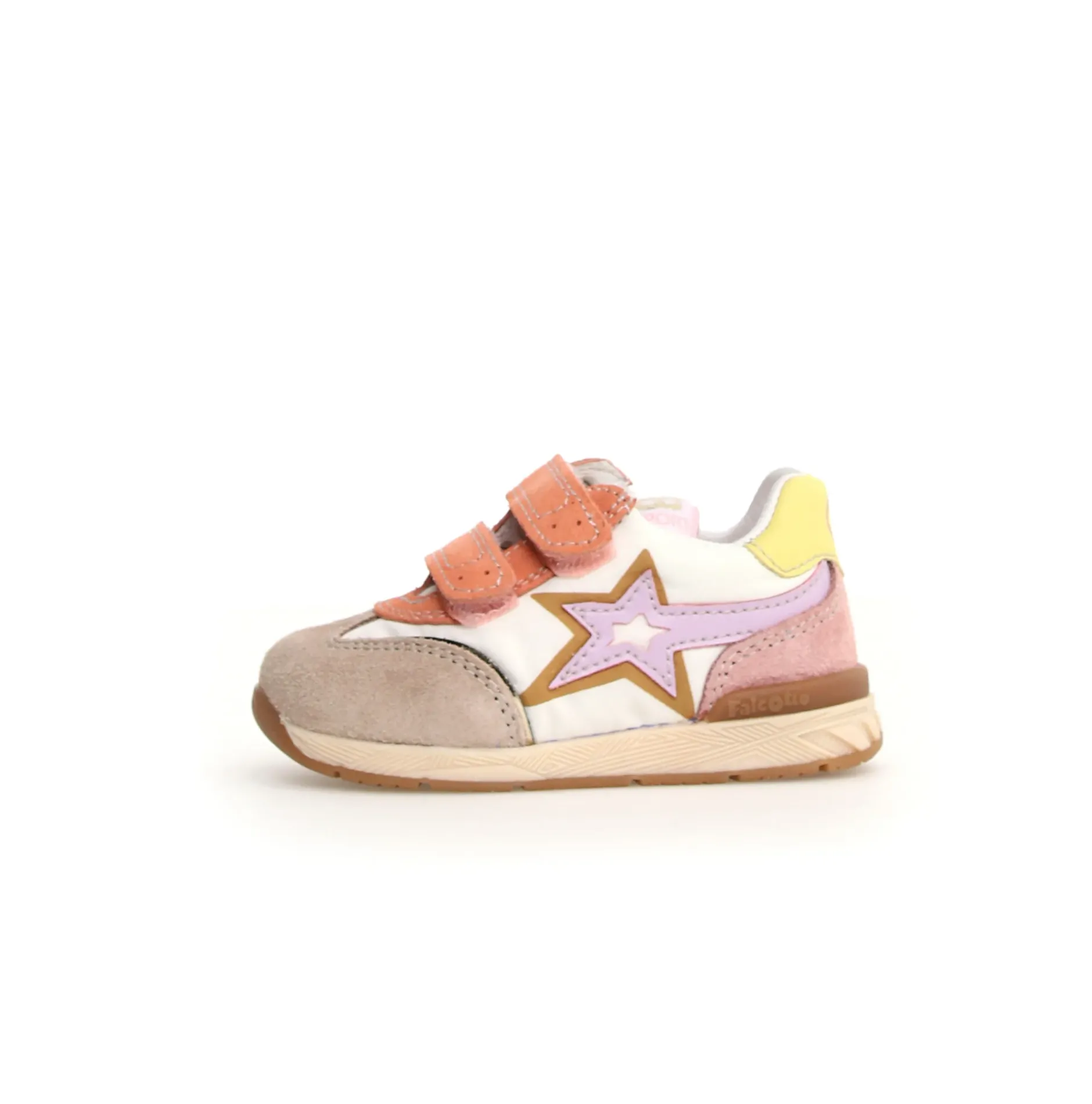 Falcotto Girl's New Ferdi 3 Vl Sneakers - Beige / Milk / Pink Online
