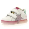 Falcotto Girl's Salazar 3 Vl Casual Shoes - White / Mint / Lilac Clearance