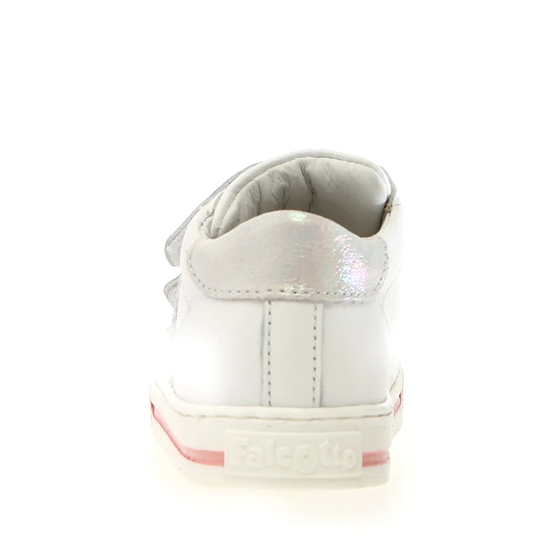 Falcotto Girl's Sasha Vl Casual Shoes - White / Pink / White Hot