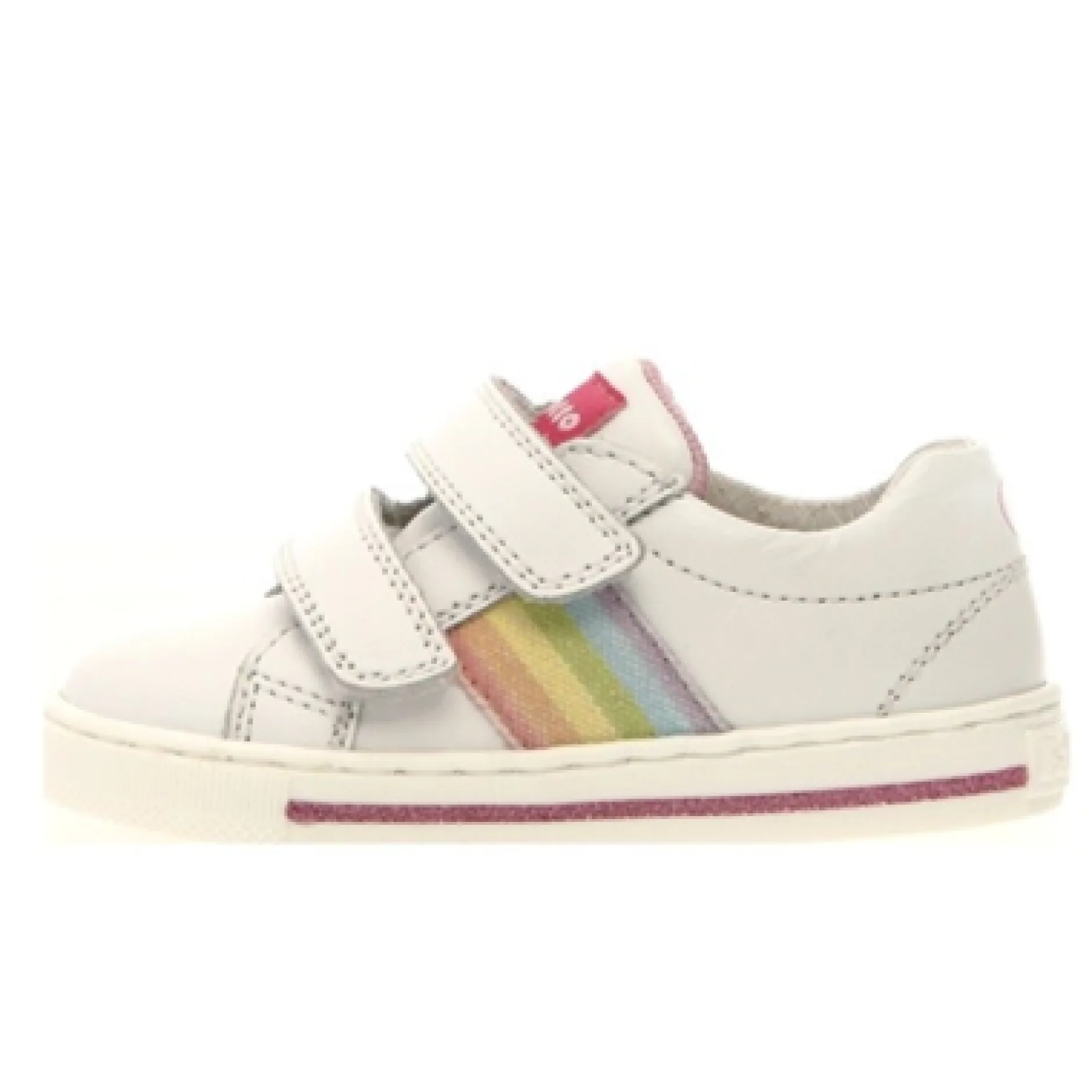 Falcotto Girl's Verit Vl Casual Shoes - White / Pink Outlet