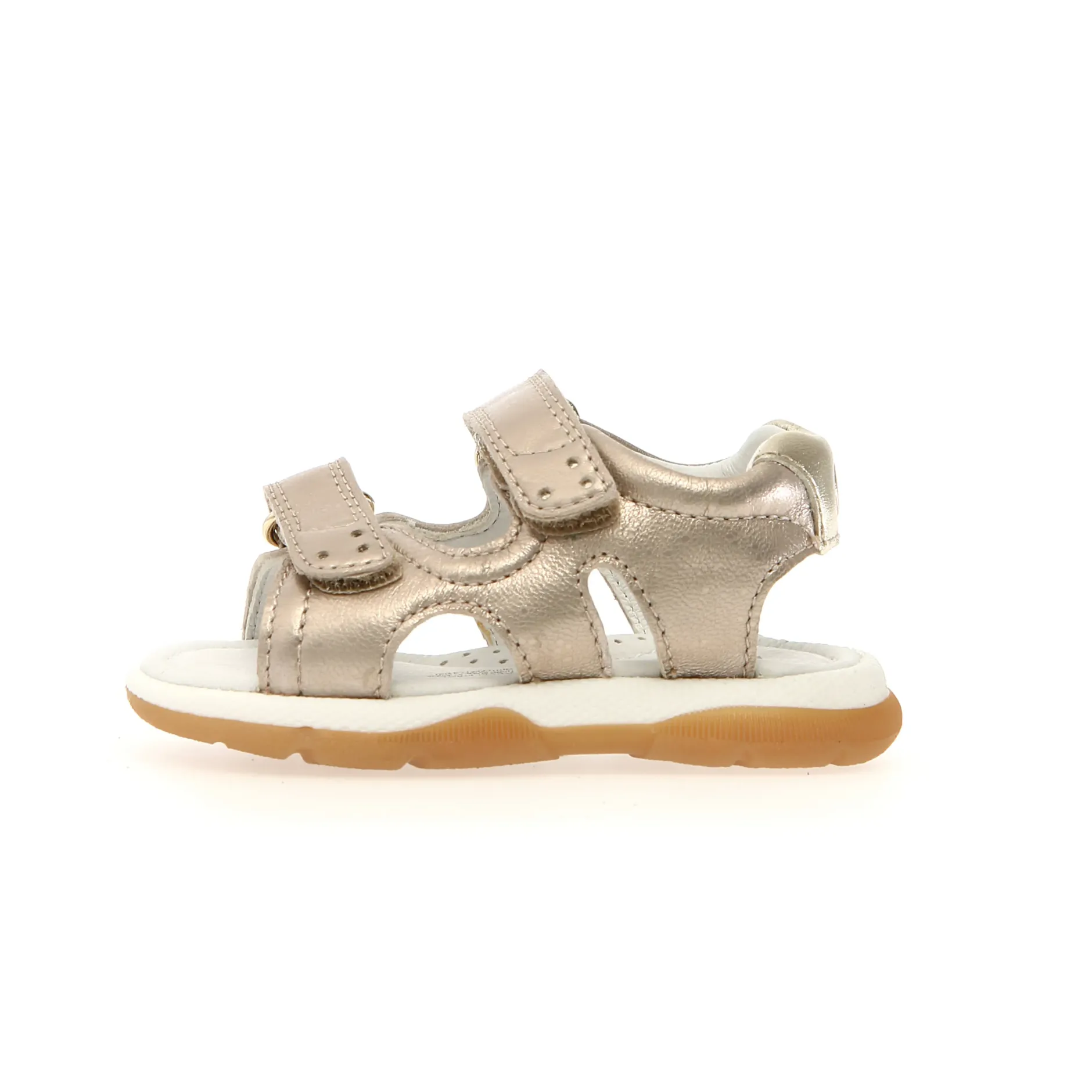Falcotto Girl's Wunny Sandals - Metallic Cipria / Platinum Hot