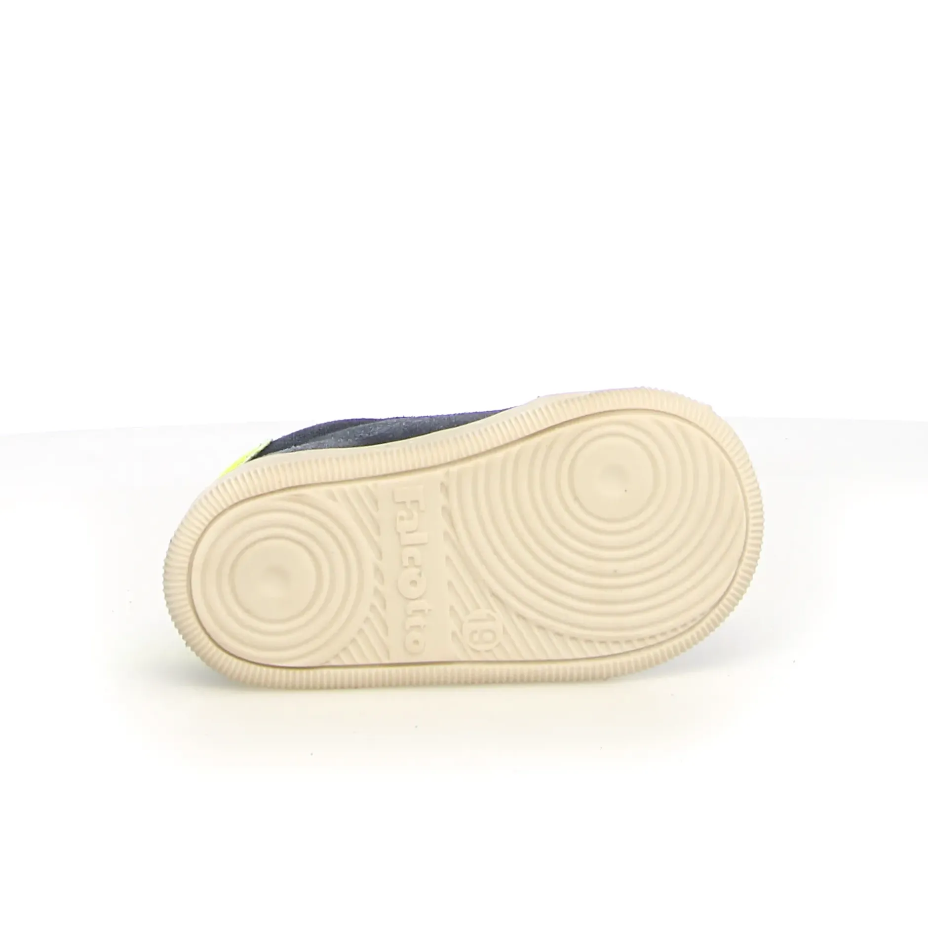 Falcotto Kiner Vl Boy's Casual Shoes - Navy/Yellow Hot