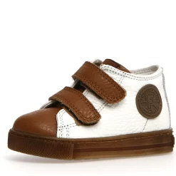 Falcotto Michael Boy's Sneakers - White/Cognac Clearance