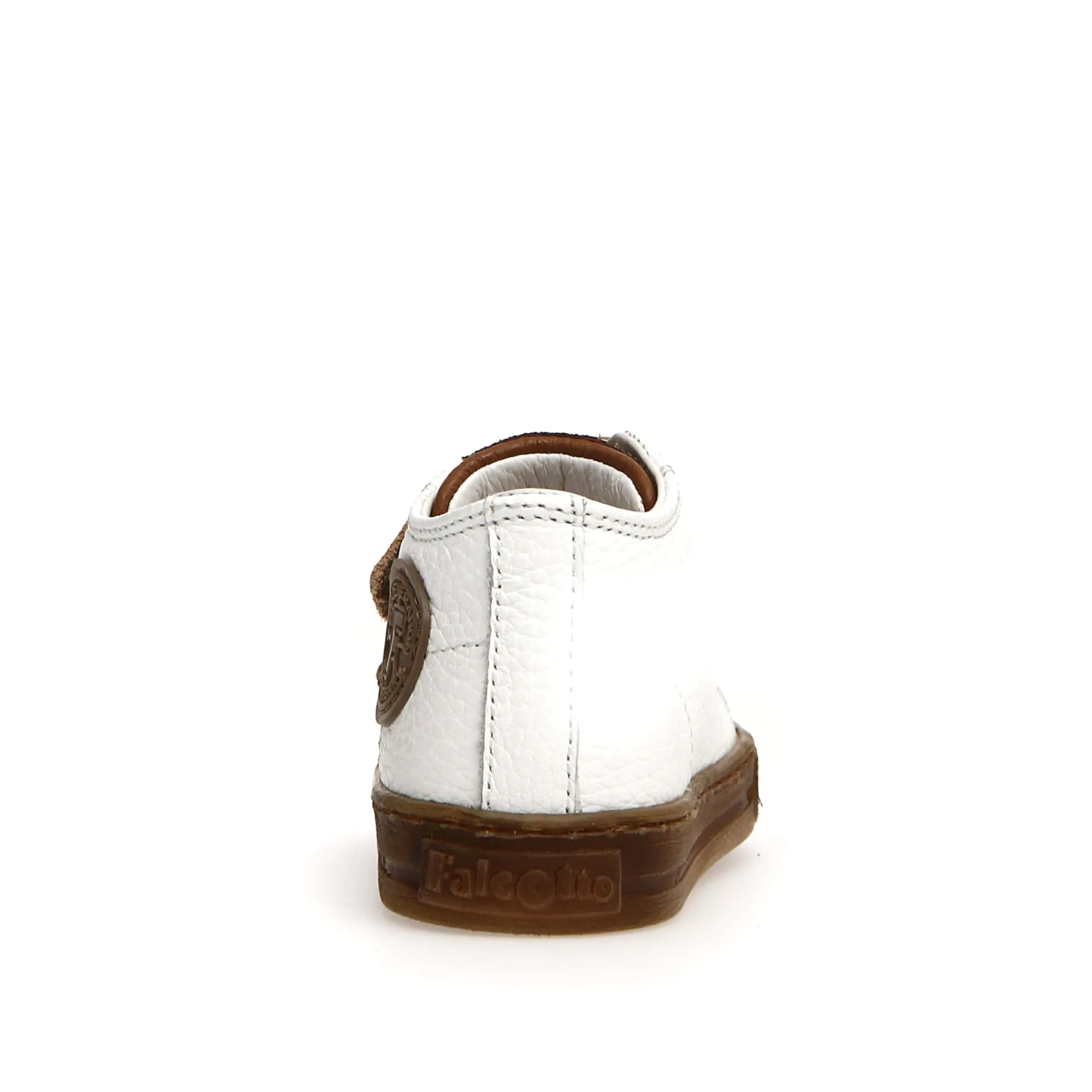 Falcotto Michael Boy's Sneakers - White/Cognac Clearance