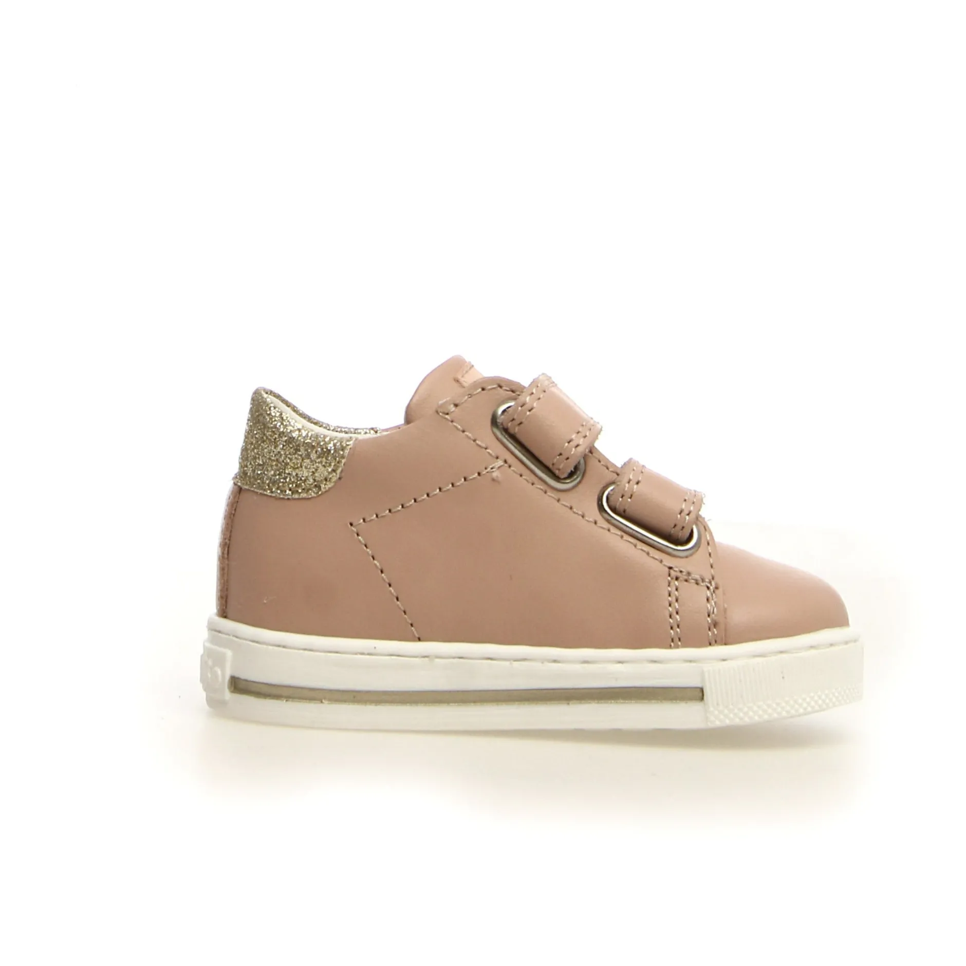 Falcotto Sasha VL Girl's Sneakers - Glitter Cipria/Platinum Discount