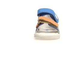 Falcotto Tino Boy's and Girl's Sandals - Azure/Yellow Clearance
