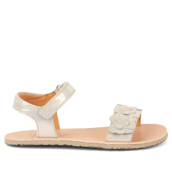 Froddo Girl's Flexy Flowers Sandals - Gold Shine Discount