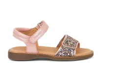 Froddo Girl's Lore Sparkle Sandals - Pink Shine New
