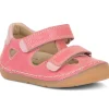 Froddo Girl's Paix Double Sandals - Peach Clearance