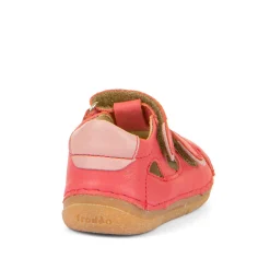 Froddo Girl's Paix Up Double Sandals - Coral Discount