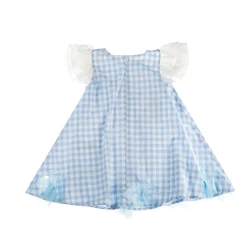 Fun & Fun Girl's BDR3222 Dress - Blue Fashion