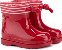 Igor Boy's and Girl's Bimbi Navy Rain Boots, Rojo Outlet