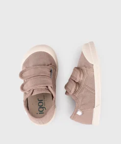 Igor Boy's and Girl's Lona V Shoes, Cacao Discount