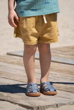 Igor Girl's and Boy's Nico Caramelo Sandal, Salvia Hot