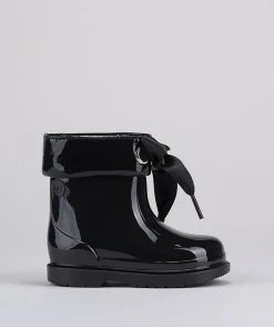 Igor Girl's Bimbi Lazo Rain Boots, Black Sale