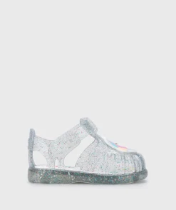 Igor Girl's Tobby Unicornio Sandals - Tr.Transp. Multi Glitter Sale
