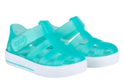 Igor S10171 Girl's and Boy's Star Sandals - Aqua Fashion