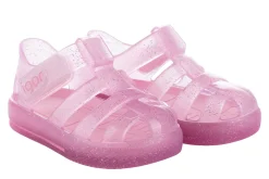 Igor S10265 Girl's Star Glitter Sandal - Rosa Best