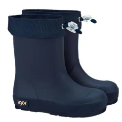Igor Yogi Cuello Rain Boots, Marino Outlet