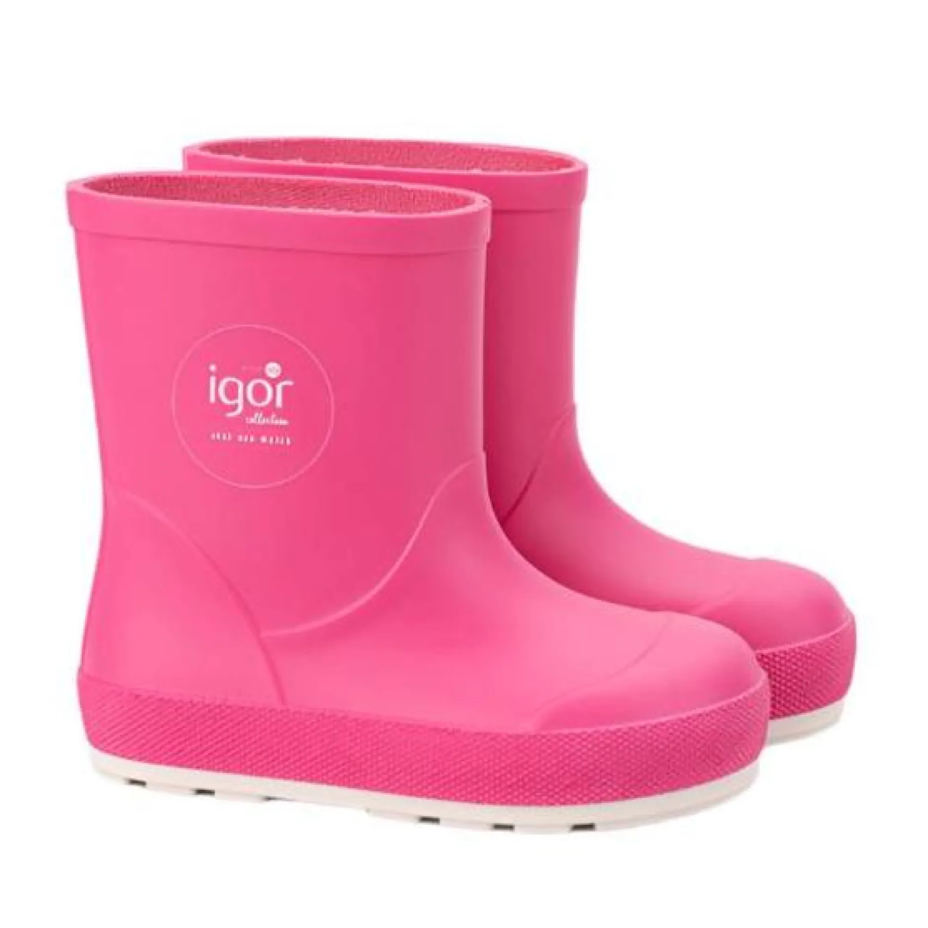 Igor Yogi Nautico Barefoot Rain Boots, Fucsia New