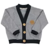 mimOOkids Barcelona Close-Me Cardigan Organic Cotton, Denim New