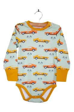 Moromini Baby Race Car Bodysuit New