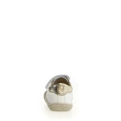 Naturino Boy's And Girl's Cocoon Low 3 Vl Casual Shoes - White / Platinum Hot