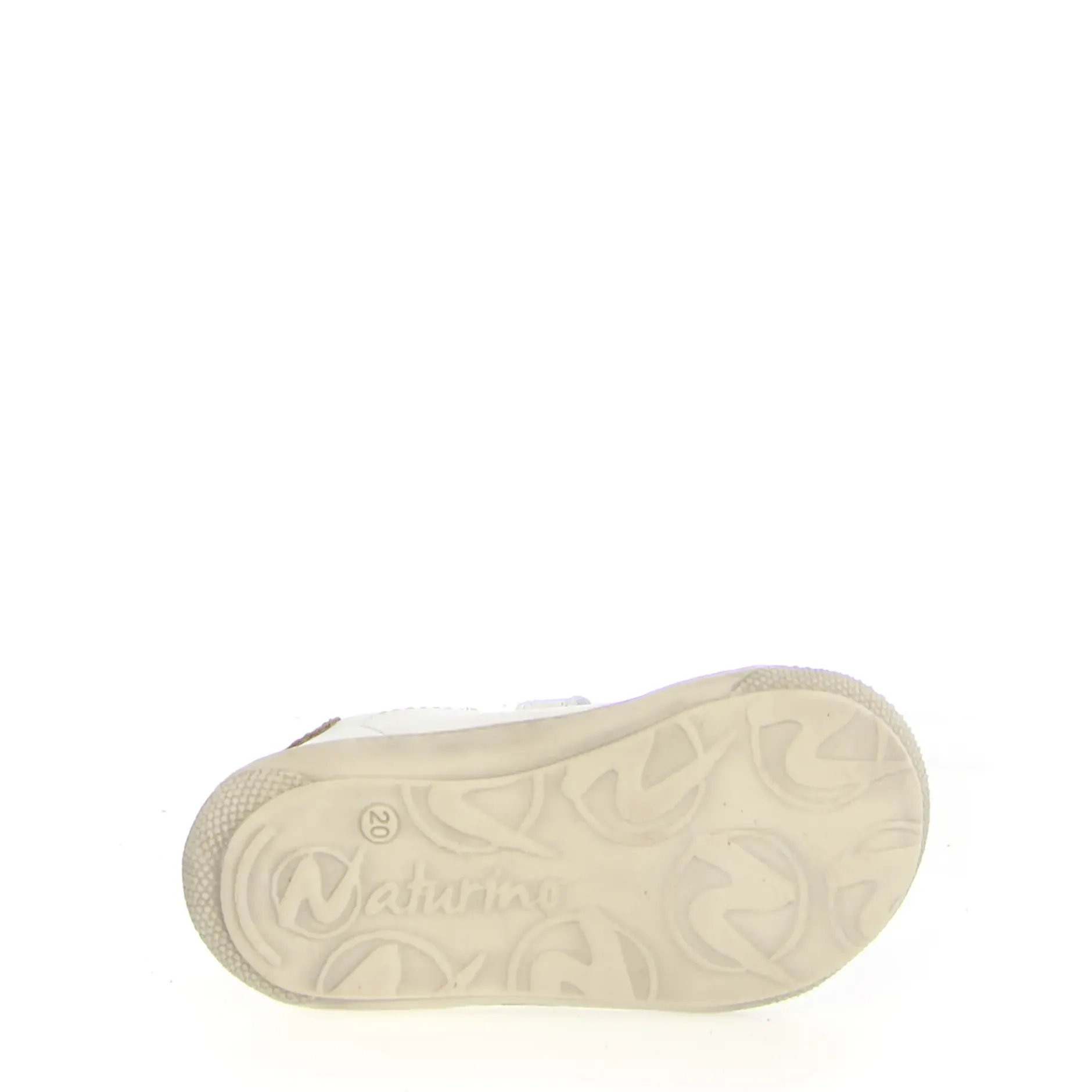 Naturino Boy's And Girl's Cocoon Low 3 Vl Casual Shoes - White / Platinum Hot