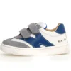 Naturino Boy's Jenix Vl Casual Shoes - Grey / White / Azure Fashion