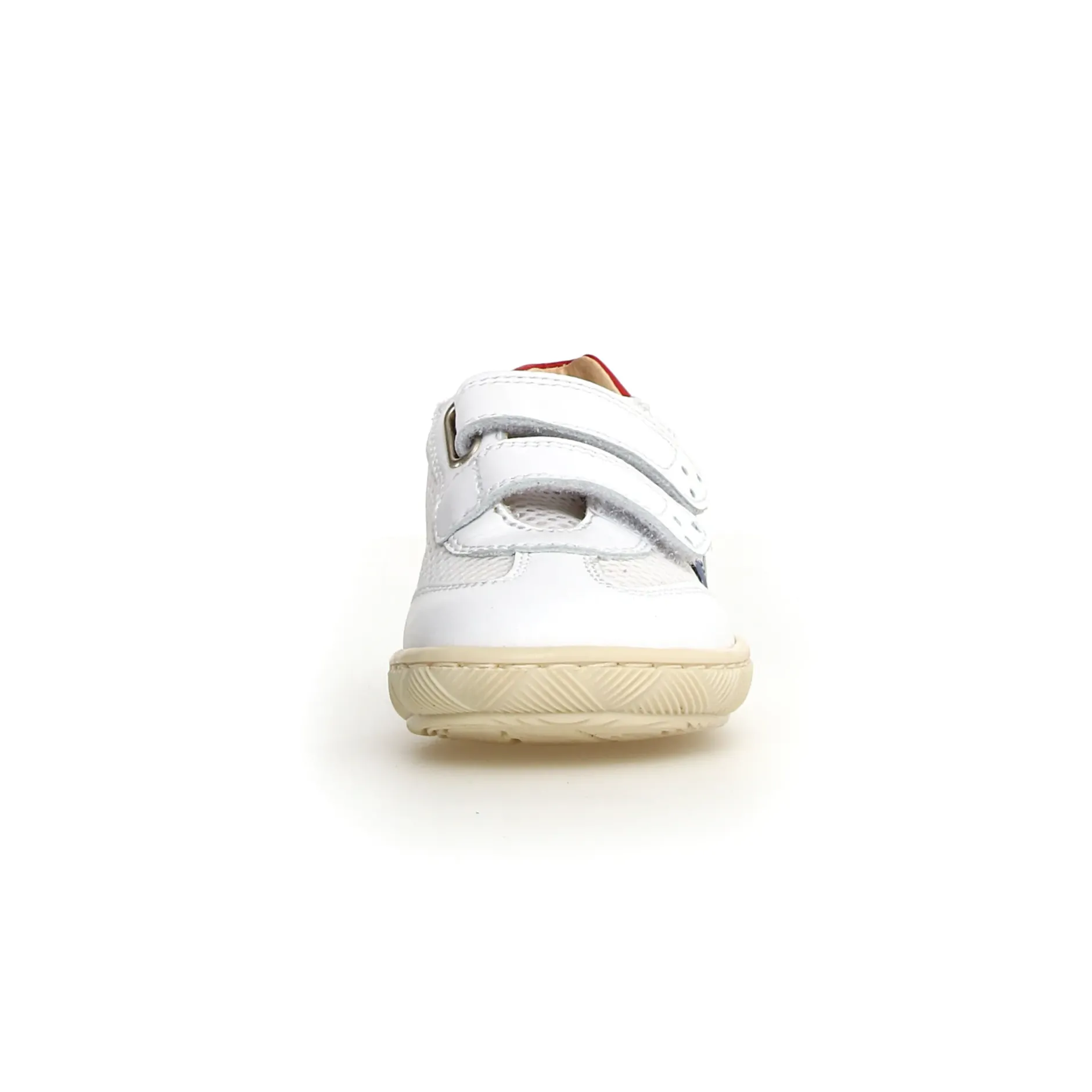 Naturino Boy's Kevis Casual Shoes - White / Red / Bermuda Best